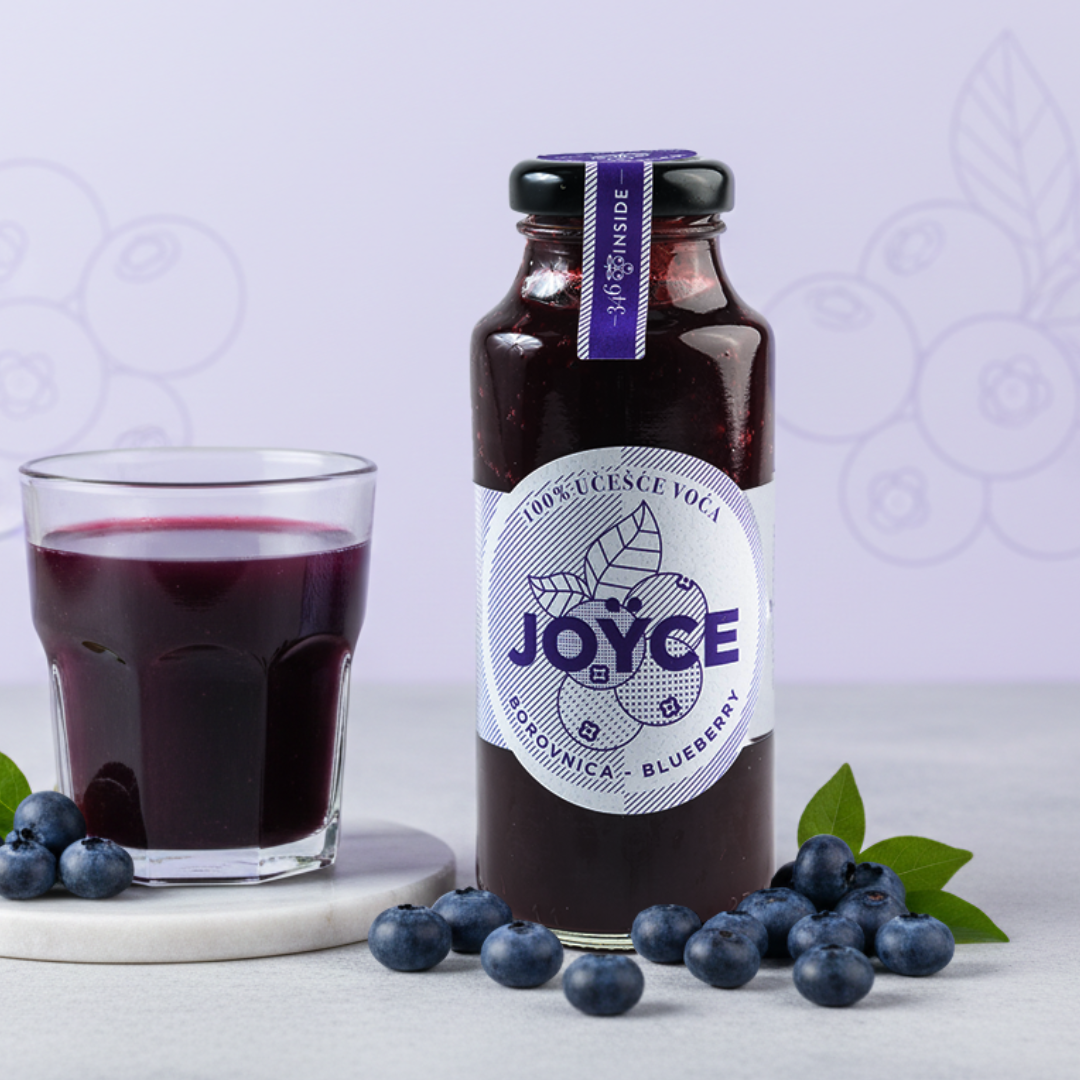 100% Sok od Borovnice – JOYCE