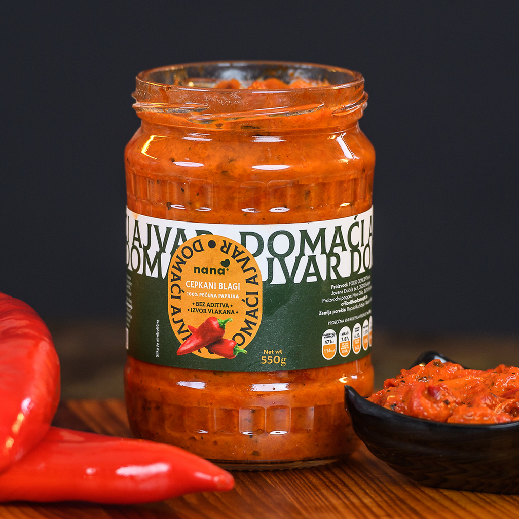 Cepkani Blagi Ajvar - NANA 550g